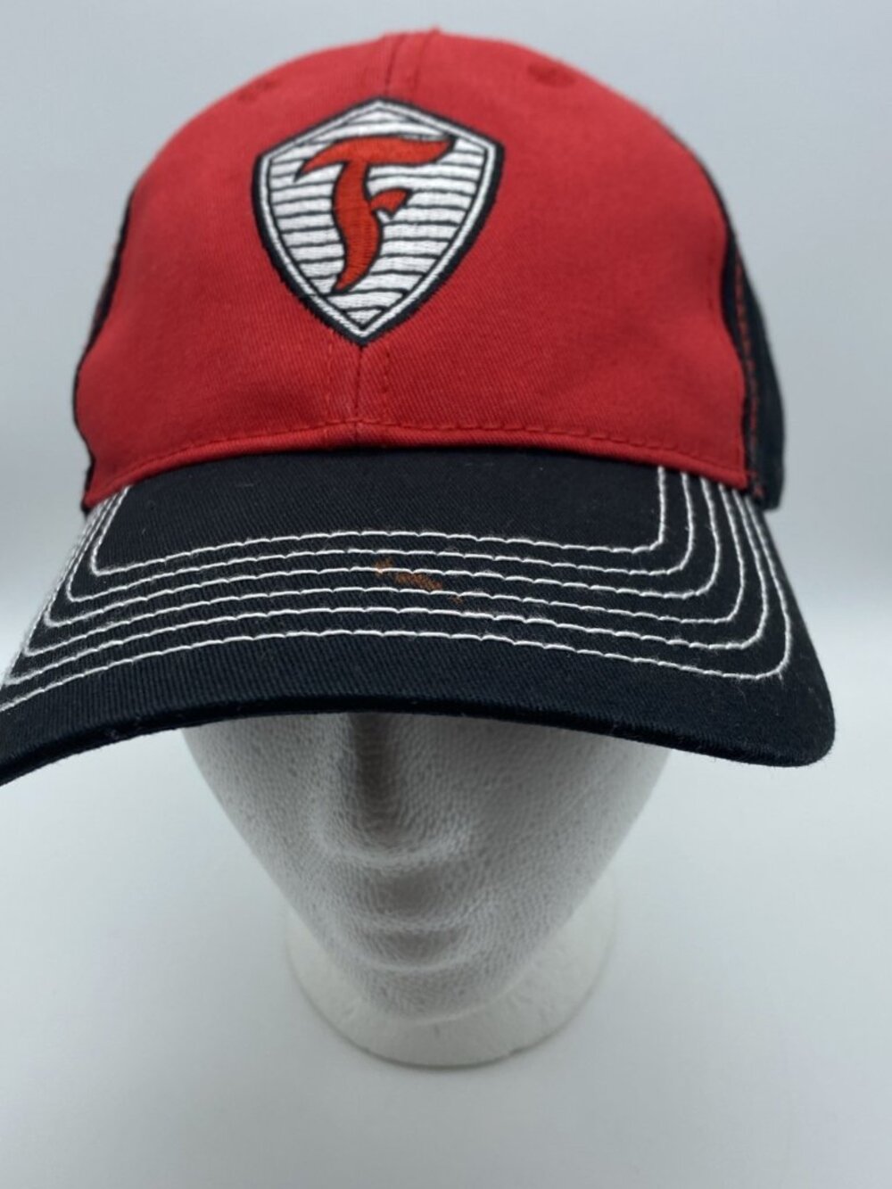 Firestone Logo Bland Red Cap Hat Snap-back K-Products - Picture 2 of 10